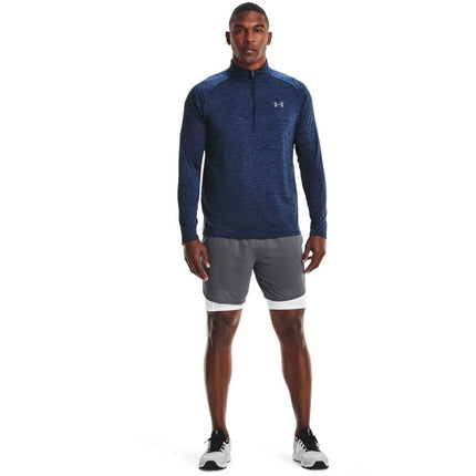 Under Armour Men's UA Tech 2.0 Long Sleeve Shirt Top with 1/2 Zip Ady/Ady XS