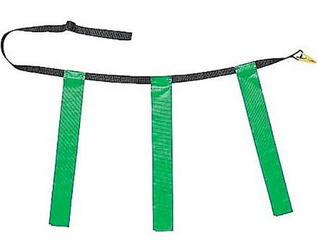 Champion Sports Triple Flag Football Set, Green, S
