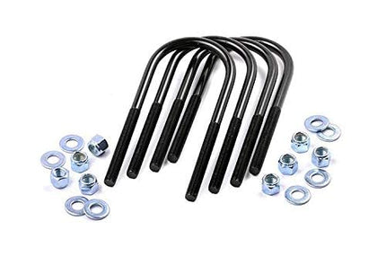 Rough Country 9/16" Round Suspension U-Bolts | 9/16 x 3 x 9.5-7608