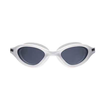 Gafas de natación ARENA unisex júnior 365 para niños de 6 a 12 años, lentes irrompibles sin espejo, sin fugas, revestimiento antivaho, humo/blanco/transparente