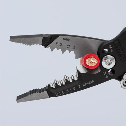 KNIPEX Tools 13 72 8 Forged Wire Stripper, 8-Inch