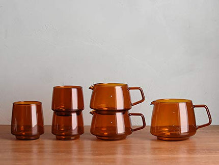 Kinto Sepia Jug, 600 ml Capacity, Amber