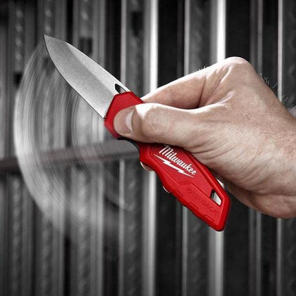 Milwaukee 48221520 Fastback Smooth Blade Flip Knife