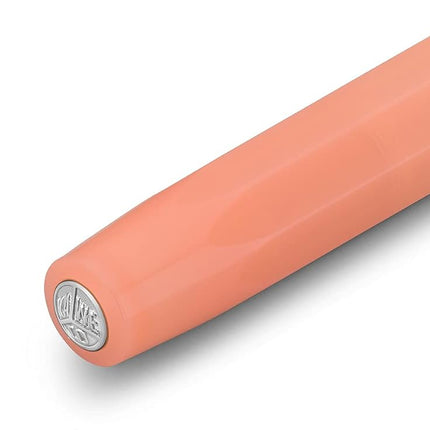 Kaweco Frosted Sport Sweet Banana Fountain Pen I Premium Fountain Pen for Ink Cartridges with High-Quality Steel Nib I Fountain Pen 13 cm I Fountain Pen in Yellow I Nib Width: M (Medium)