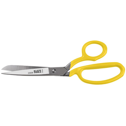 Klein Tools 23008 Premium Forged Heavy Duty Scissors, Made in USA, Multipurpose Durable Household Scissors, 8-Inch