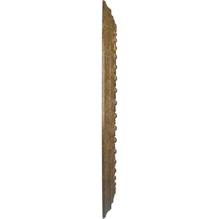 18 5/8"OD 4"ID x 1 1/8"P Classic Ceiling Medallion (Fits Canopies up to 12 3/4"), Hand-Painted Rubbed Bronze