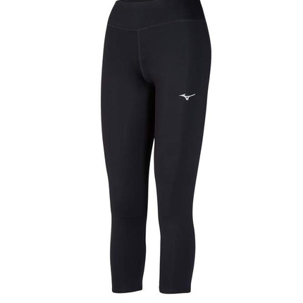 Mizuno Women's 3/4 Length Tight, Black, XX-Small