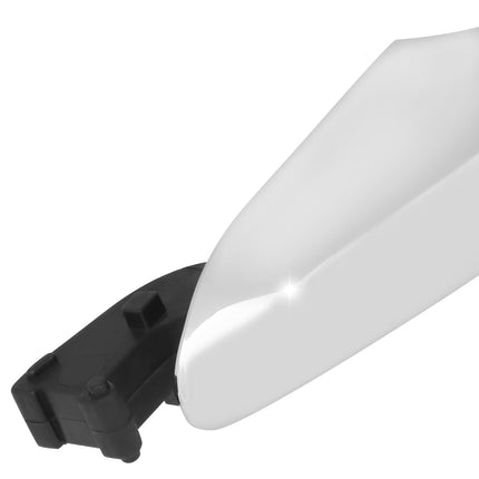 DNA MOTORING Rear Left Outer Door Handle Compatible with 16-21 Hyundai Tucson, Fits Model w/o Smart Entry, Chrome, OEM-DHO-01224