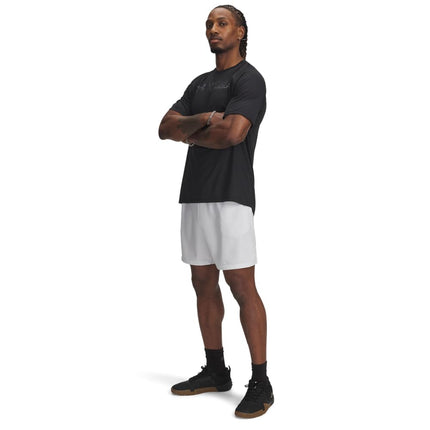 Under Armour Mens Tech Woven Wordmark Shorts Gray L