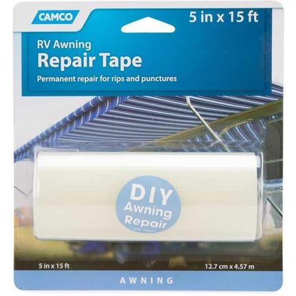 CAMCO 42623 RV 5" Awning Repair Tape, Blue