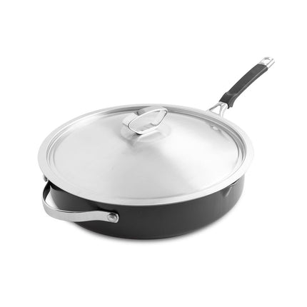 Nordic Ware Verde Ceramic Nonstick 12 Inch Skillet with Lid