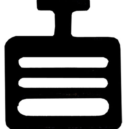 CHAMPRO Shoulder Pad T-Hook (Black, 1.5-Inch)