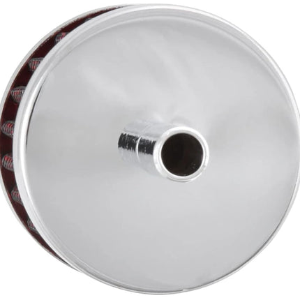 K&N Vent Air Filter/Breather: High Performance, Premium, Washable, Replacement Engine Filter: Flange Diameter: 0.25 In, Filter Height: 1.5 In, Flange Length: 0.875 In, Shape: Breather, 62-1090
