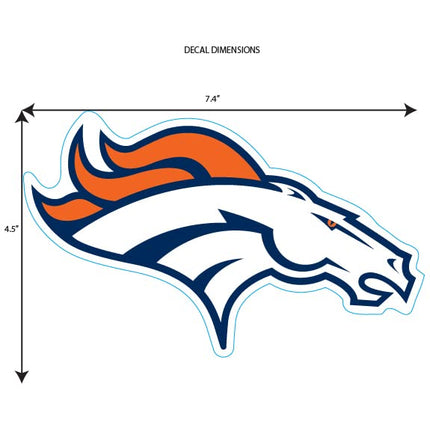 Siskiyou Sports NFL Denver Broncos 8-Inch Logo Magnet