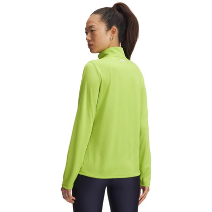 Under Armour Women's Tech Quarter Zip, (326) Green Vibe / / White, XS
