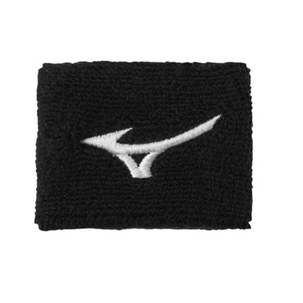 Mizuno 2" Wristband G2, Black, ONE Size FITS All (ONE)