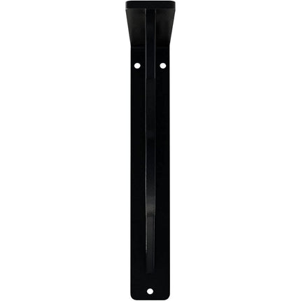 Ekena BKTM01X05X08SAU Austin Wrought Iron Bracket, Steel, 1 1/2" W x 5 1/2" D x 8" H (Single Center Brace)