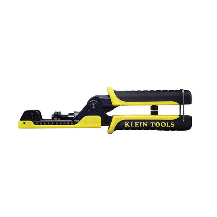 Crimper, Extended Reach Coax Compression Connector for F, BNC, and RCA Connectors, Klein Tools VDV211100