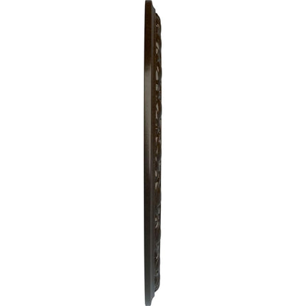 20"OD x 3 5/8"ID x 1"P Jackson Ceiling Medallion (Fits Canopies up to 5 1/8"), Hand-Painted Bronze