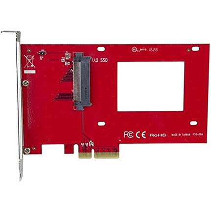 StarTech PEX4SFF8639 NVME PCIE ADAPTER - 2.5IN U.2 SSD SFF-8639 - X4 PCIE 3.0 IN - (Components > Add On Cards & Controllers)