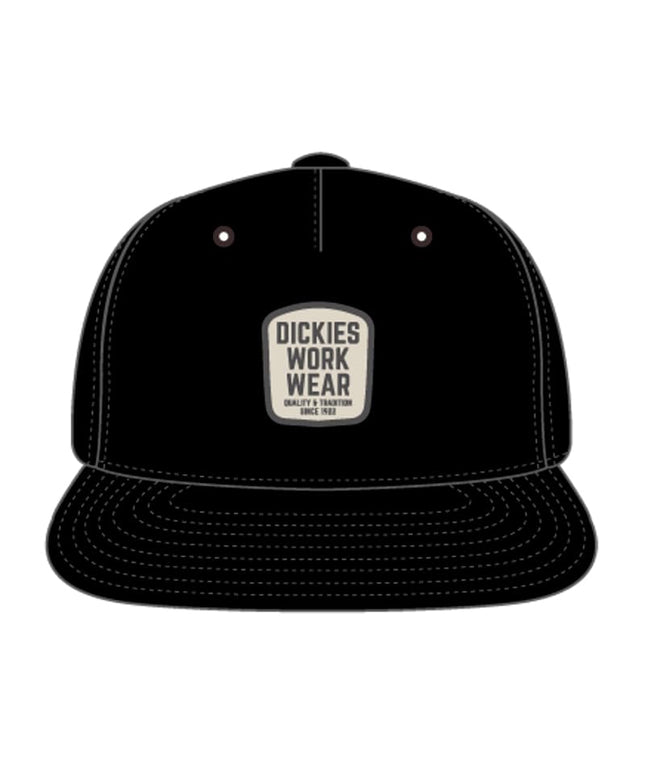 Dickies Men's Mid Crown DWR Poly Hat W/Woven Patch