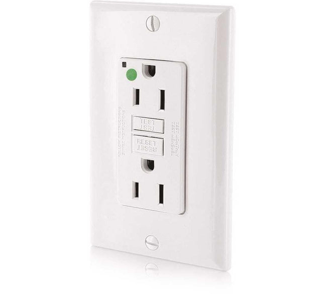 Leviton GFNT1-HGW 15A-125V Extra-Heavy Duty Hospit
