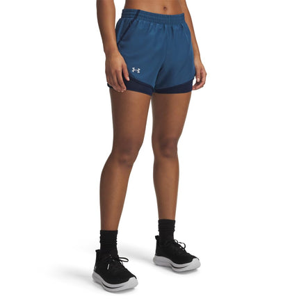 Under Armour Fly By 2-in-1 Shorts, (498) Wham Blue