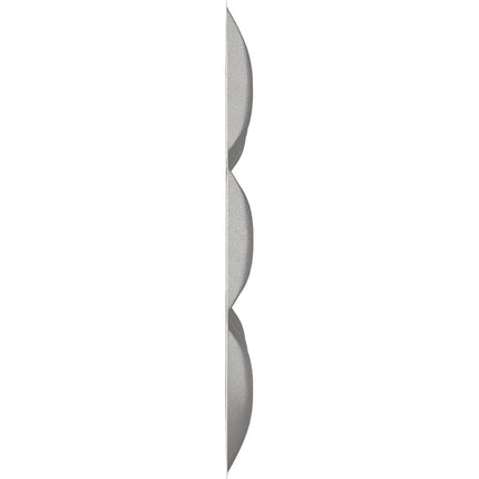 Ekena Millwork 19 5/8"W x 19 5/8"H Classic EnduraWall Decorative 3D Wall Panel, Dark Steel (Covers 2.67 Sq. Ft.