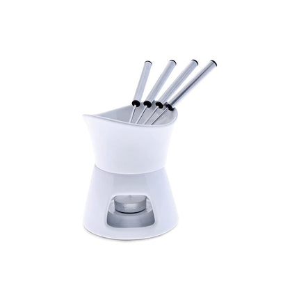 Swissmar F66322 Glow 7 Piece Chocolate Fondue Set,