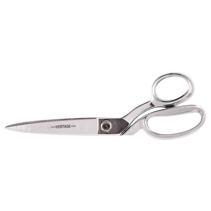 Klein Tools G210K Bent Trimming Scissors with Knife Edge, 10"