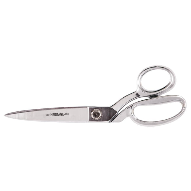 Klein Tools G210K Bent Trimming Scissors with Knif