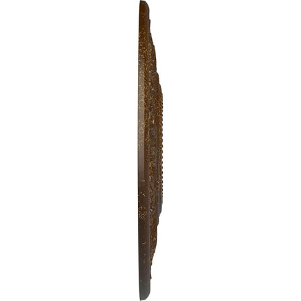 Ekena Millwork CM20VIRBC Vienna Ceiling Medallion fits Canopies up to 6 1/2", Root Beer Crackle