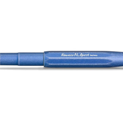 Kaweco Al Sport Stonewashed EF Fountain Pen, Blue
