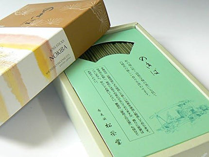 Shoyeido's Moss Garden Incense Nokiba (500 Sticks)