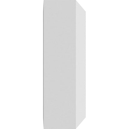 3"W x 3"H x 1"P Standard Sedgwick Rosette with Beveled Edge