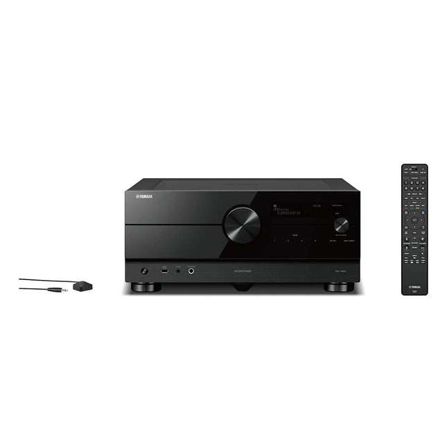 Receptor AV Yamaha RX-A8A AVENTAGE de 11.2 canales - 8K y 4K/120, eARC, Dolby Atmos, DTS:X, Auro-3D, Surround:AI, Wi-Fi, Bluetooth, MusicCast