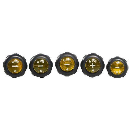 Klein Tools 85075 Cushion-Grip Screwdriver Set, Yellow and Black, 5-Piece by Klein Tools