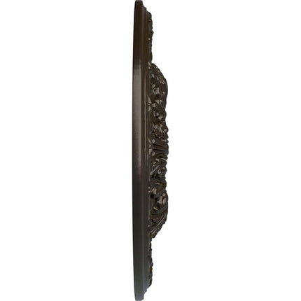 Ekena Millwork CM23GASHF 23-3/8 x 3-5/8 x 2-1/2 Granada Ceiling Medallion, Stone Hearth