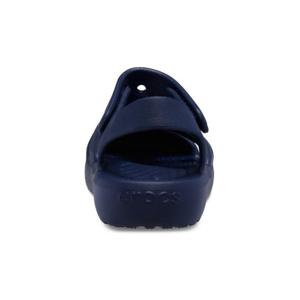 Crocs Unisex-Child Classic Fisherman Sandal, Kids and Toddler Sandals, Navy, 1 UK