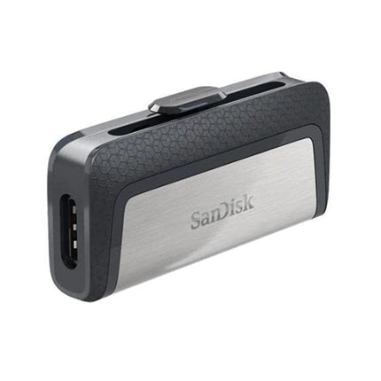SanDisk Ultra 64 GB Dual Type-C USB 3.0 Flash Drive, Silver