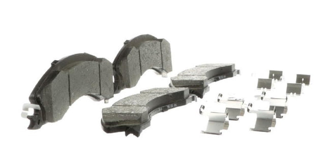 Bosch BE1565H Blue Disc Brake Pad Set with Hardware for 2012-15 Nissan NV1500/2500/3500 - FRONT/REAR