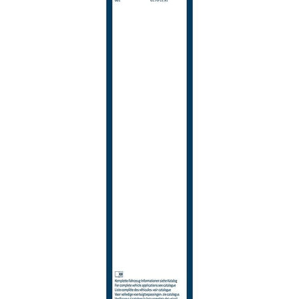 Bosch Wiper Blade Twin 260, Length: 260mm/260mm – Set of Front Wiper Blades