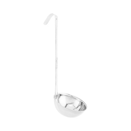 Restaurantware-Met Lux 16 Ounce Portion Ladle, 1 Multipurpose Portion Serving Spoon - Does Not Corrode, Dishwashable, Stainless Steel Portion Control Serving Utensil, Premium