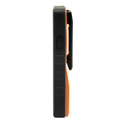 Battery Operated Lights, Hands Free LED Light with Magnetized Clip, Adjustable Brightness Klein Tools 56221, Orange