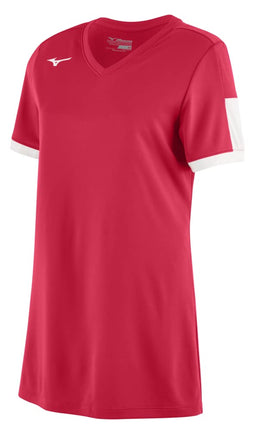 Mizuno Women's Aerolite V-Neck Softball Jersey Shi