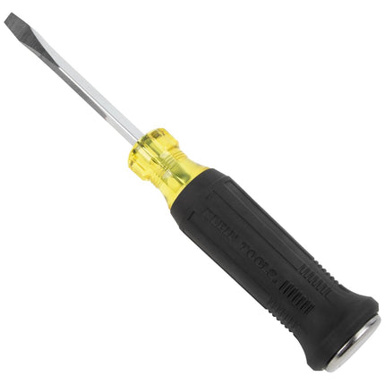 Klein Tools 85442DD Screwdriver Set, Demolition Driver, 1/4-Inch and 5/16-Inch Keystone Tips with Plated Metal Strike Cap, 2-Piece