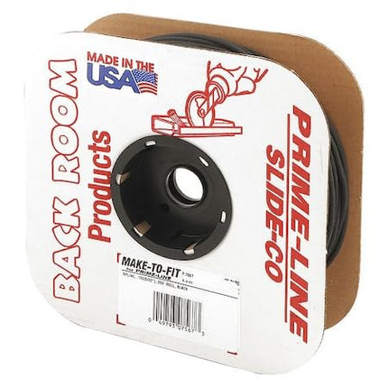 Prime-Line MP7567 Jonc de maintien de moustiquaire, 0,155 po (5/32 po), vinyle, noir, 1 rouleau de 250 pi