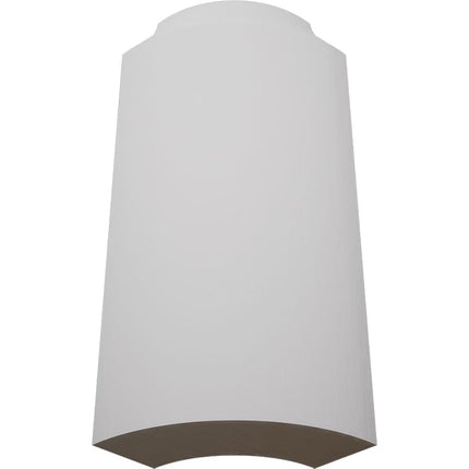 4 1/4"H x 1 5/16"P WM620 Americraft Solid Paint Grade Wood Bullnose Outside Bullnoseboard Corner Moulding, Primed Pine (Matches Moulding MLDW01X04WM620PP)