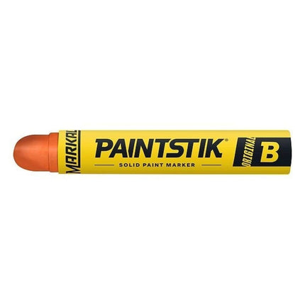 Markal 80224 B Paintstik Solid Paint Ambient Surface Marker, Orange (Pack of 12)