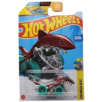 Hot Wheels Single Cars Shark Bite Short Card HTC94
